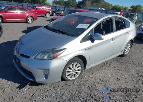 2012 Toyota Prius Plug-In z USA, uszkodzony, nr VIN JTDKN3DP9C3011259